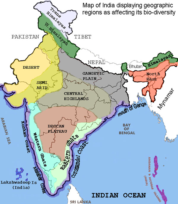 Map India Landslide Earthquake prone areas
