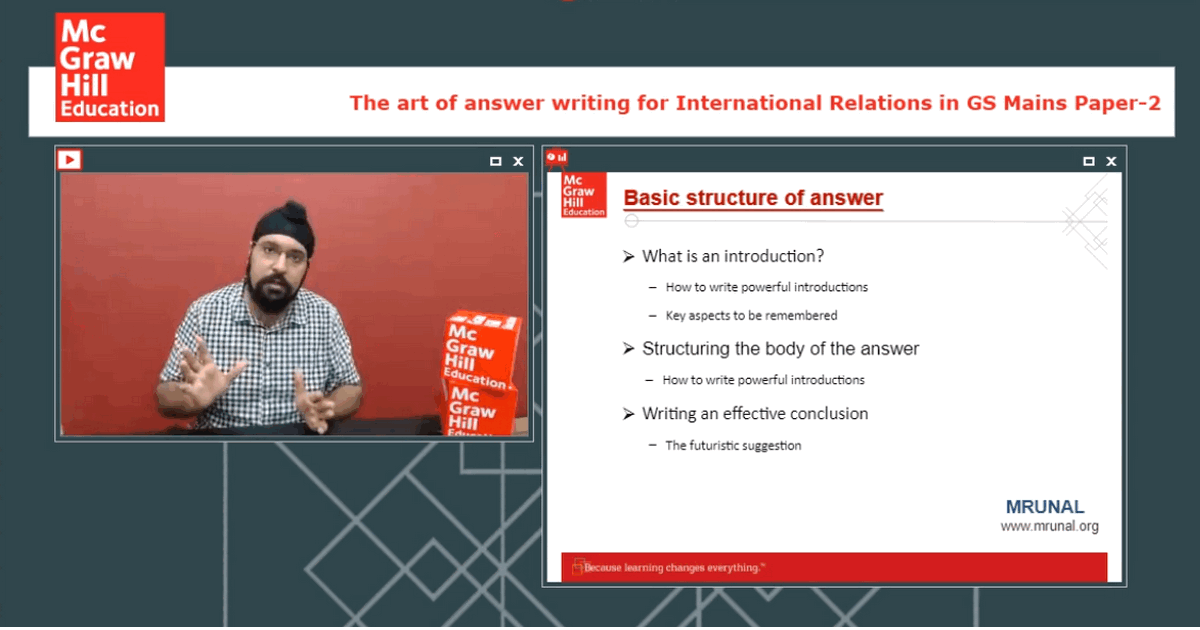 Pavneet Singh Vajiram Faculty International Relation Lecture